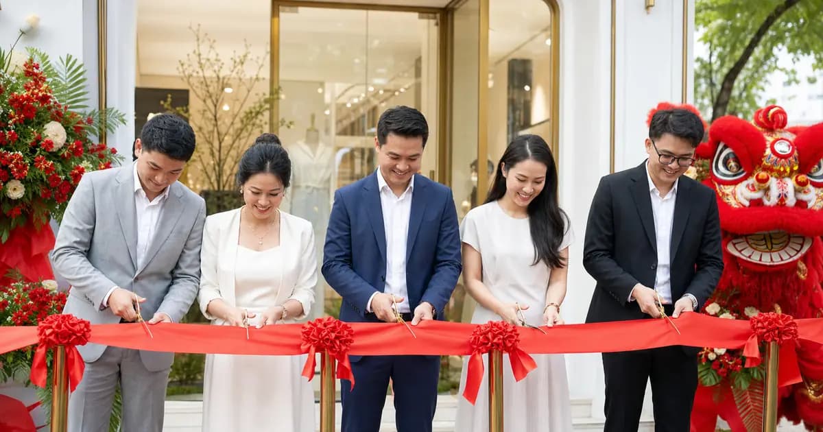 Cách tổ chức lễ khai trương: checklist & kịch bản chương trình chi tiết